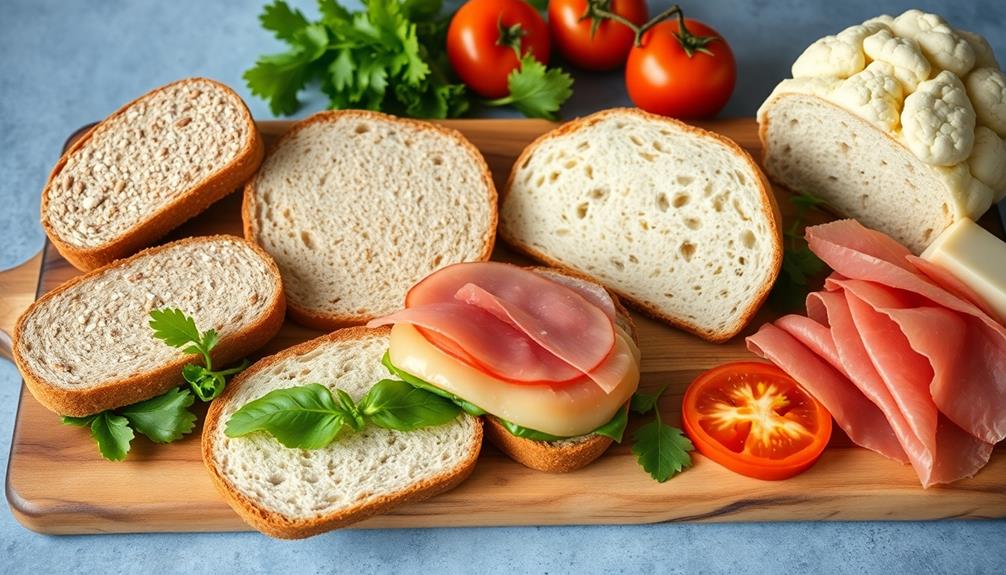 low carb sandwich bread alternatives