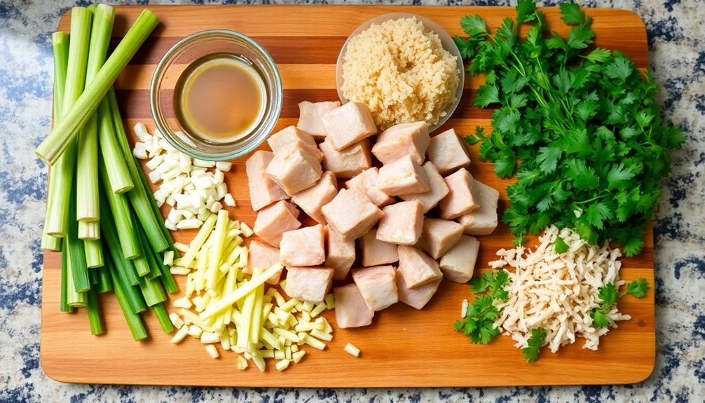 marinate pork with aromatics