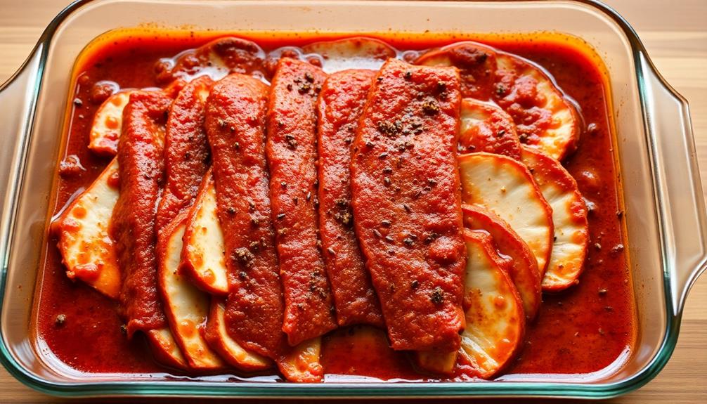 marinate pork with spices