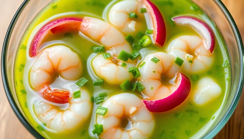 marinate shrimp in lime