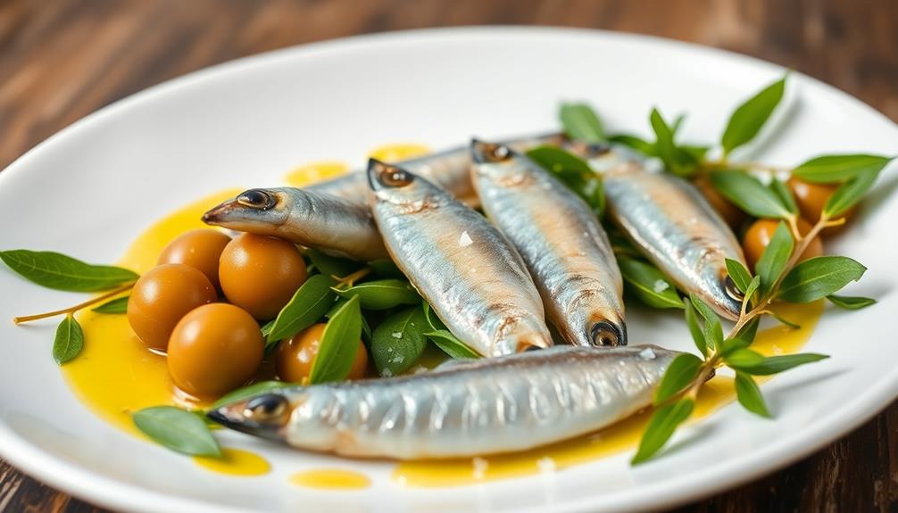 marinated anchovies in vinegar