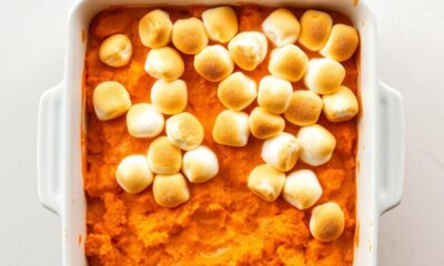 marshmallow topped sweet potato casserole