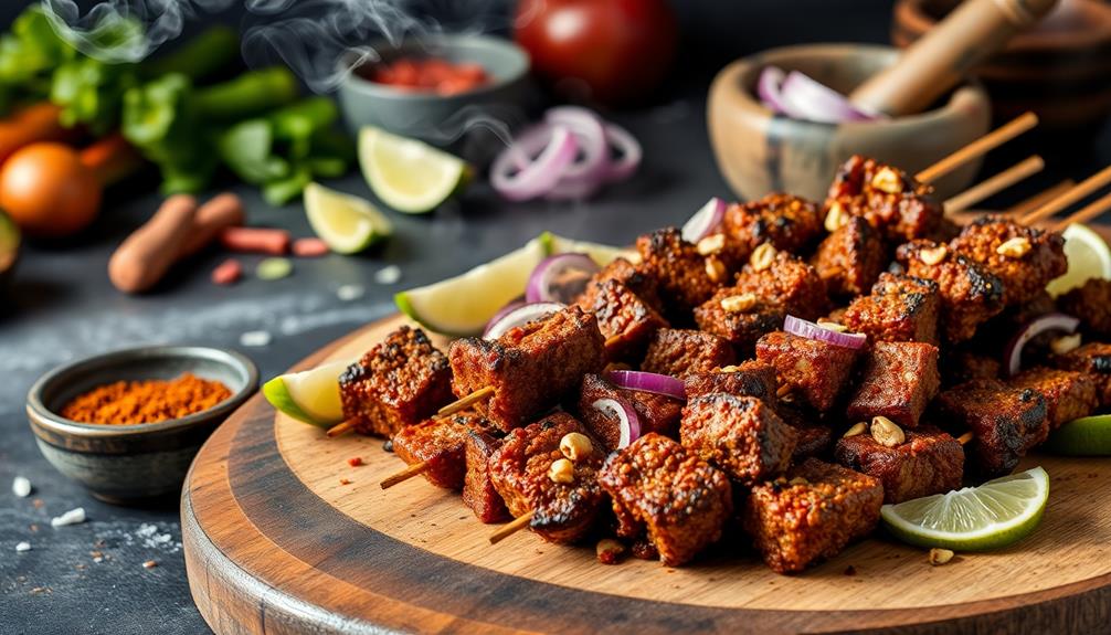 nigerian grilled spicy skewers