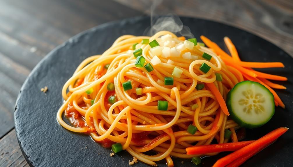 noodles with bean sauce