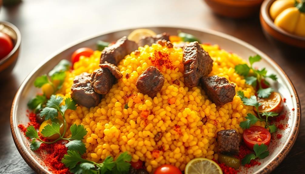 north african couscous dish