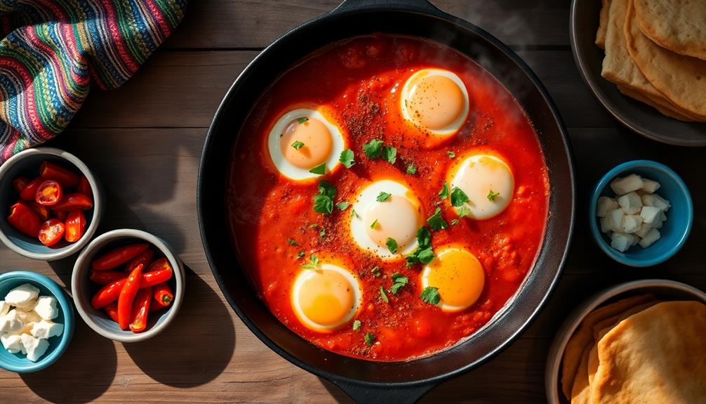 north african shakshuka dish