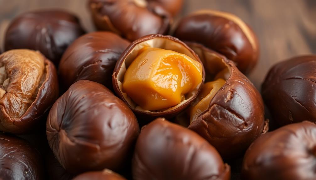 peel and enjoy chestnuts