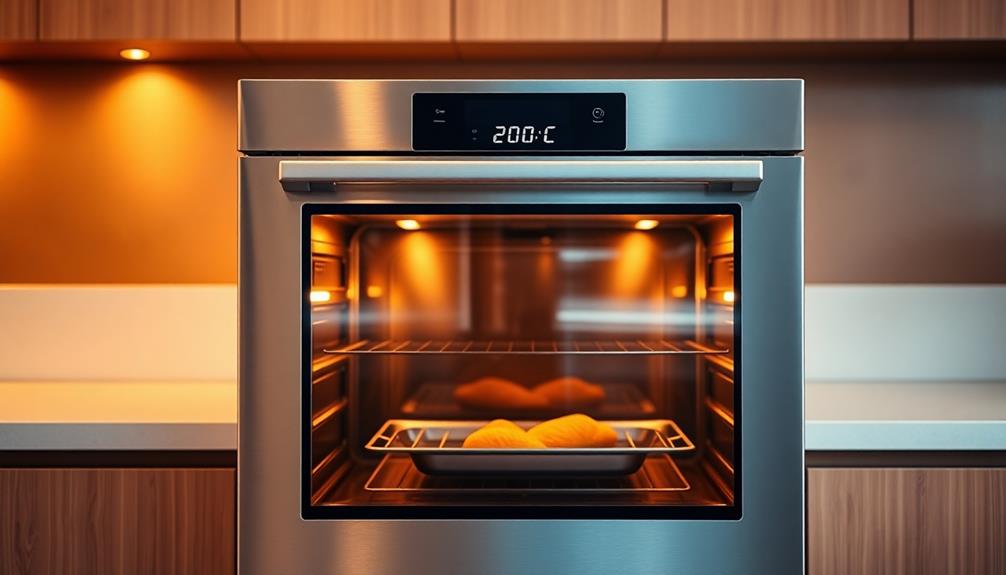 preheat oven to 200 c