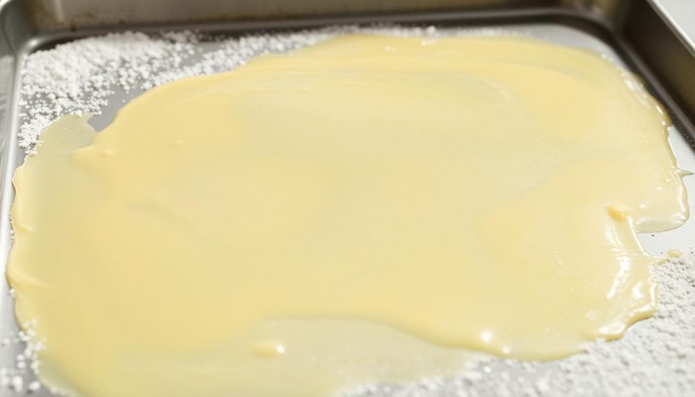 prepare baking sheet properly
