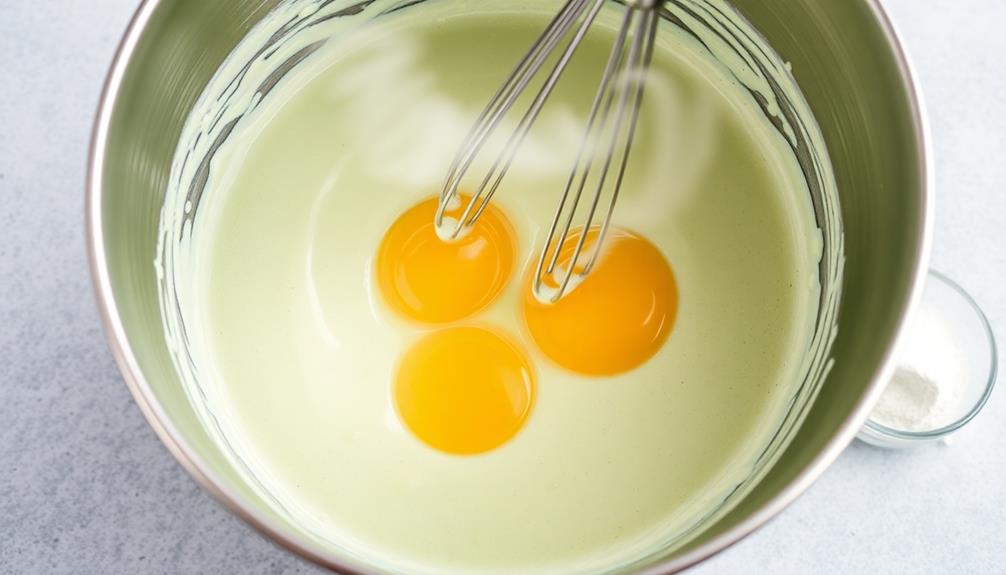 prepare batter with ingredients