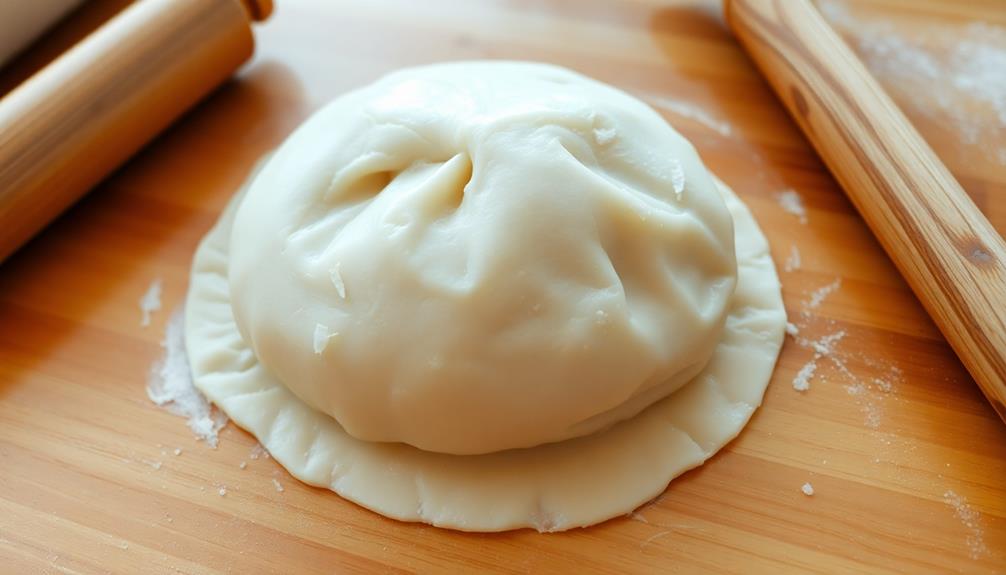 prepare dough allow resting