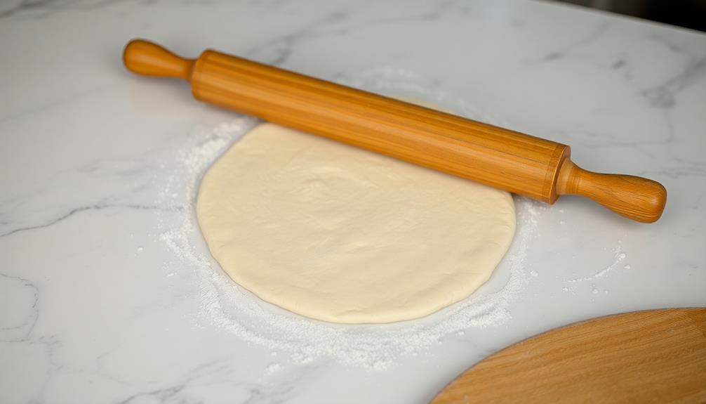 prepare dough per recipe