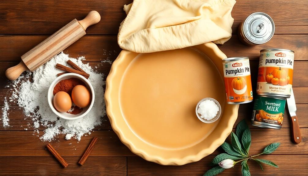 prepare pie crust first