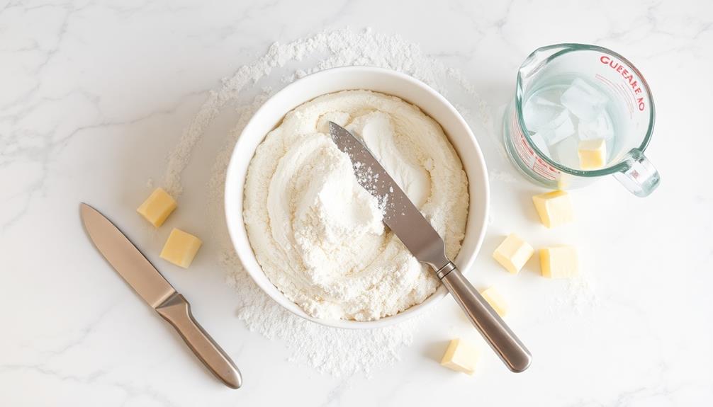 prepare pie crust recipe