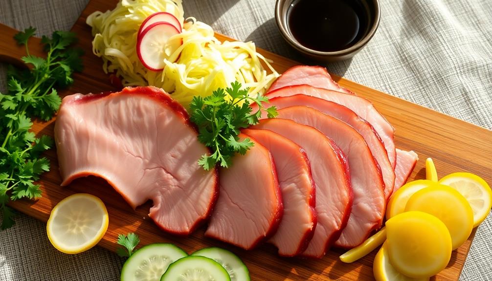 prepare pork belly slices
