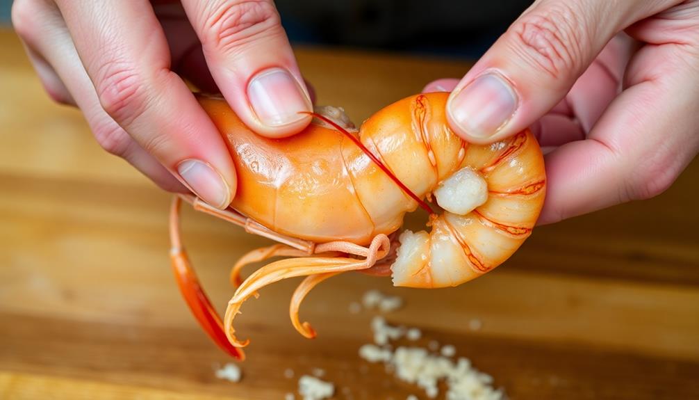 prepare shrimp for cooking