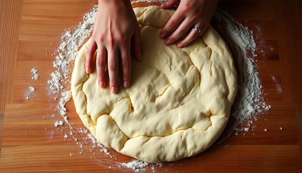 prepare the dough carefully