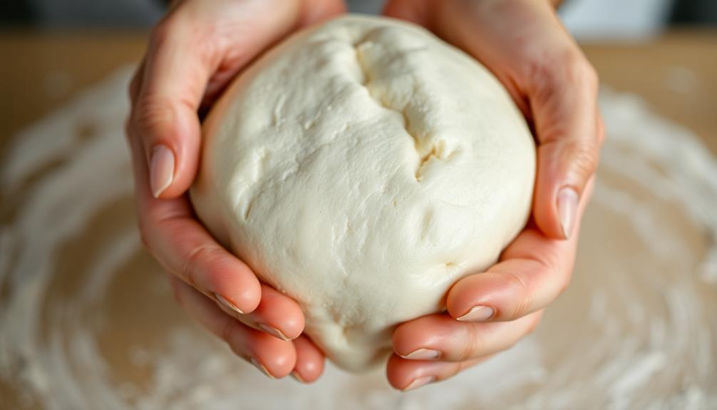 punch down risen dough