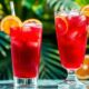 refreshing mixed fruit beverage