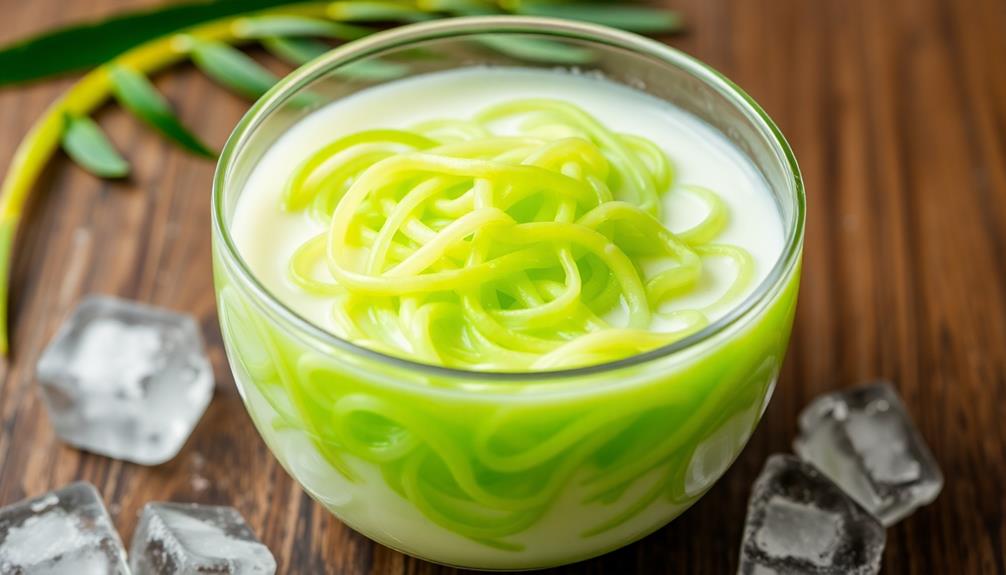 refrigerate cendol to set