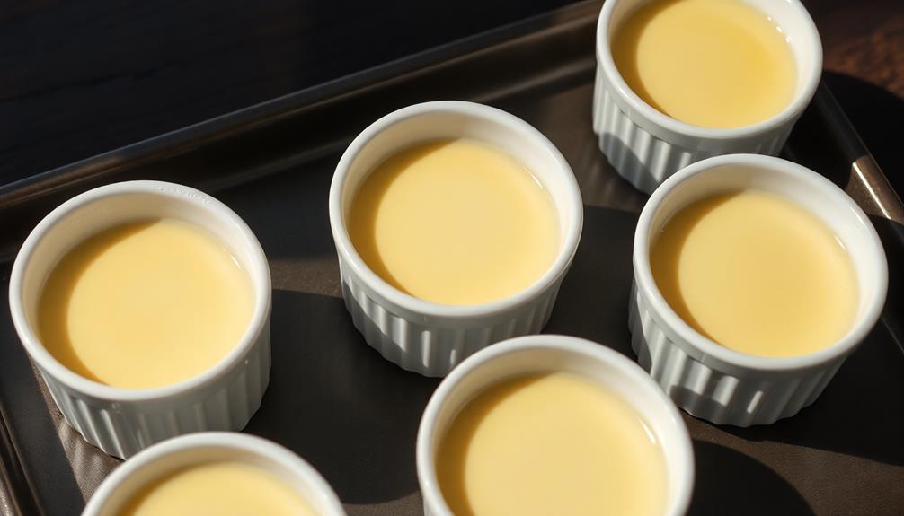 refrigerate custard until set