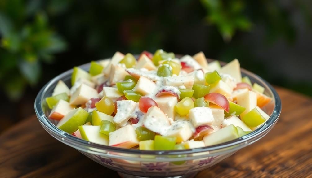 refrigerate salad before serving