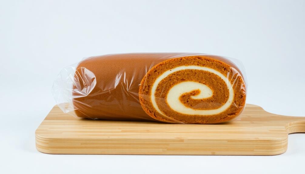 refrigerate the rolled cake