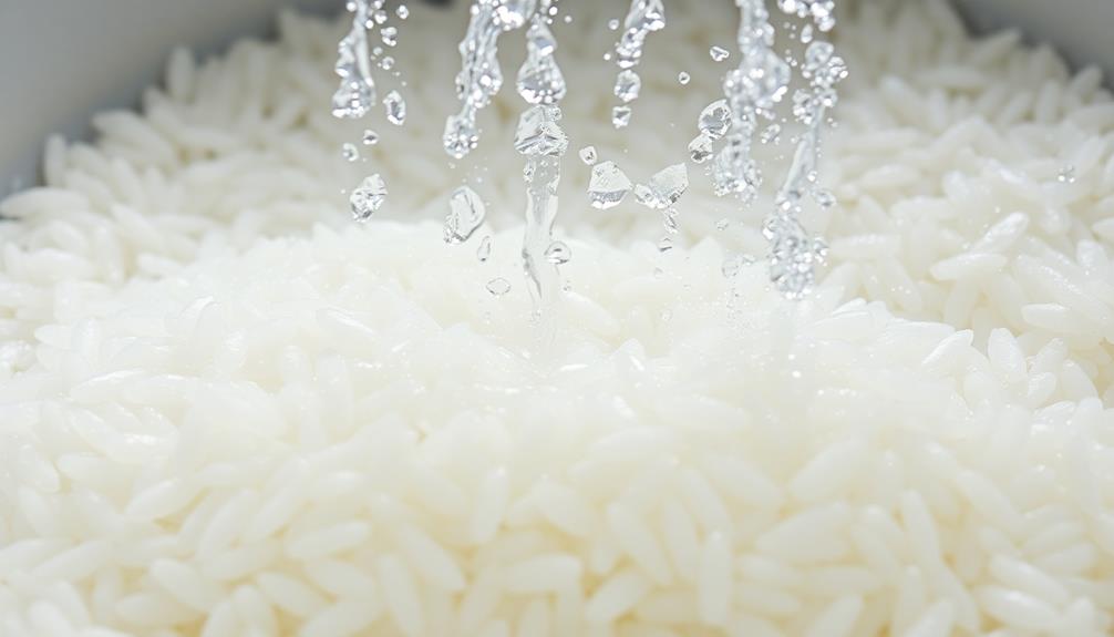 rinse rice thoroughly before cooking