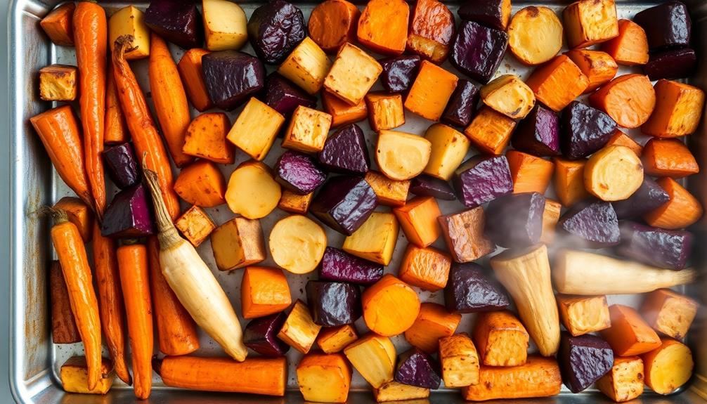roast vegetables 30 40 minutes
