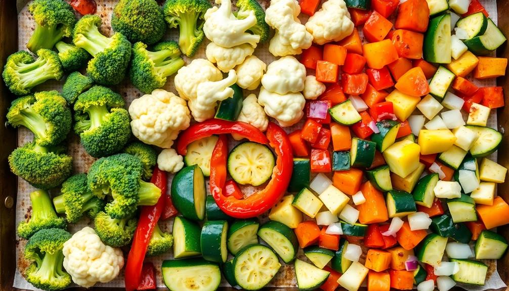 roast vegetables at 400 f