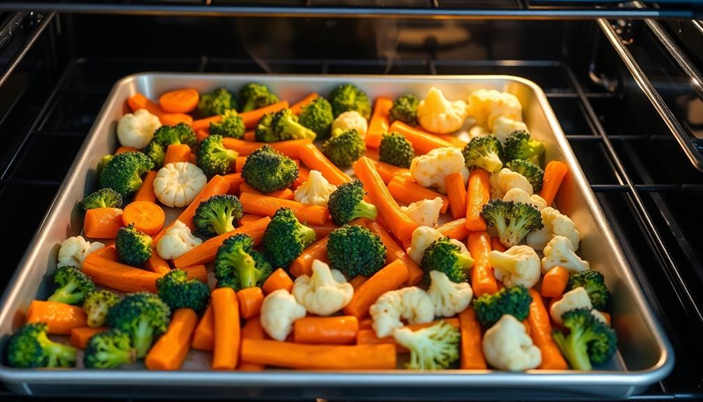 roast vegetables in oven