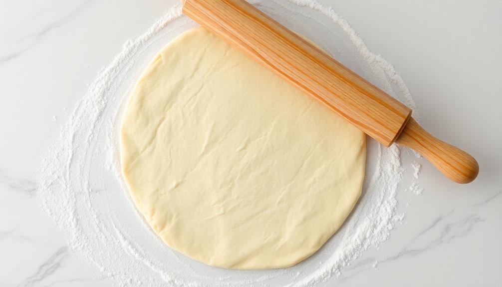 roll out the dough