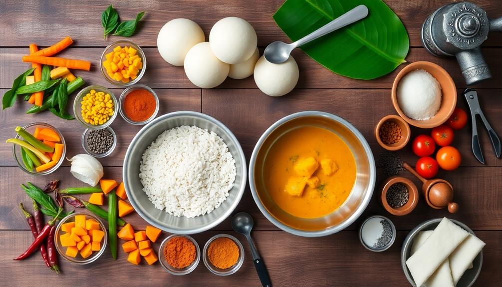 sambar side dish preparation