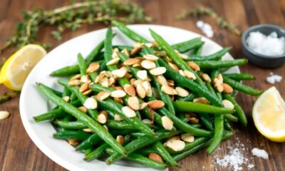 saut ed green beans dish