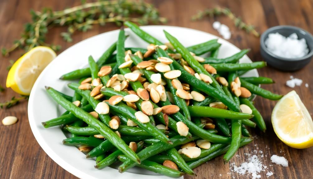 saut ed green beans dish