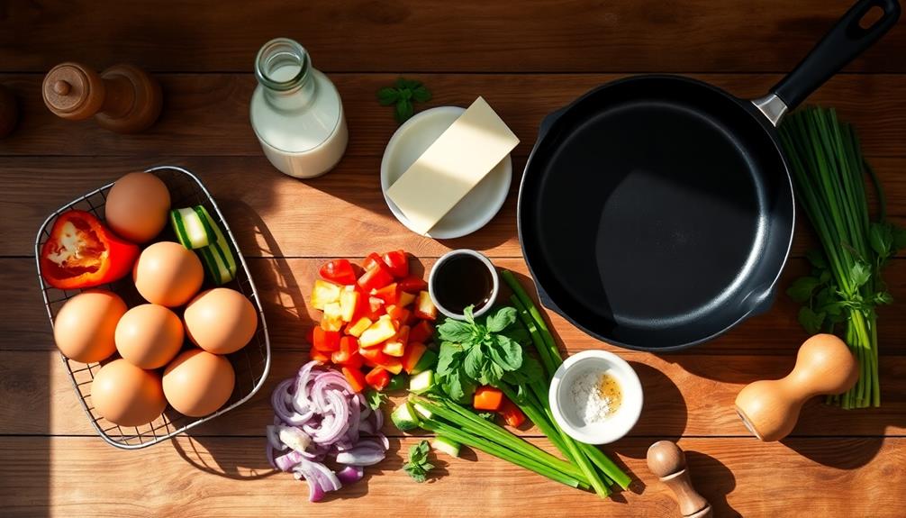 saut vegetables in skillet