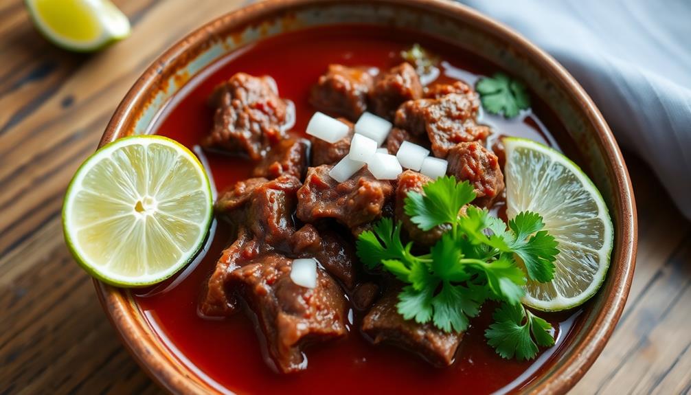 savory mexican meat stew