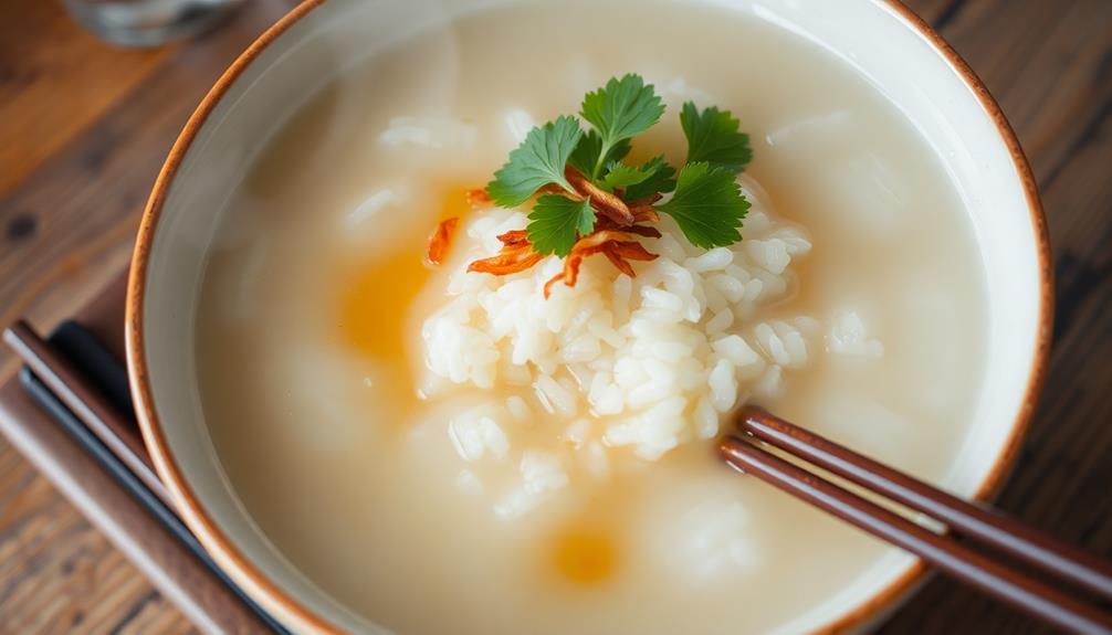 savory rice porridge dish