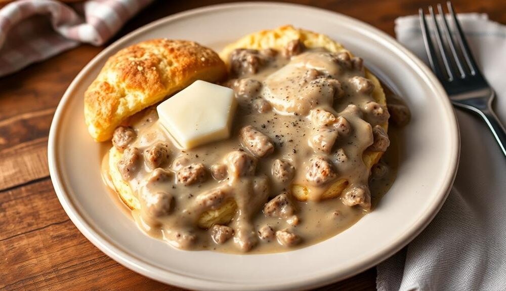 savory southern breakfast dish