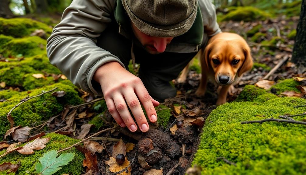 scent based truffle hunting