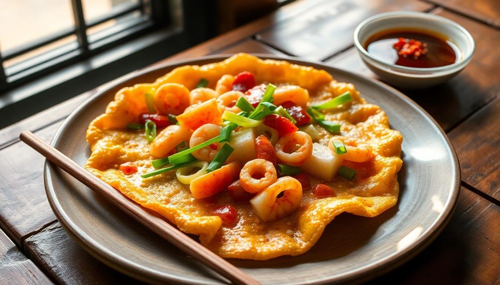 seafood green onion pancake