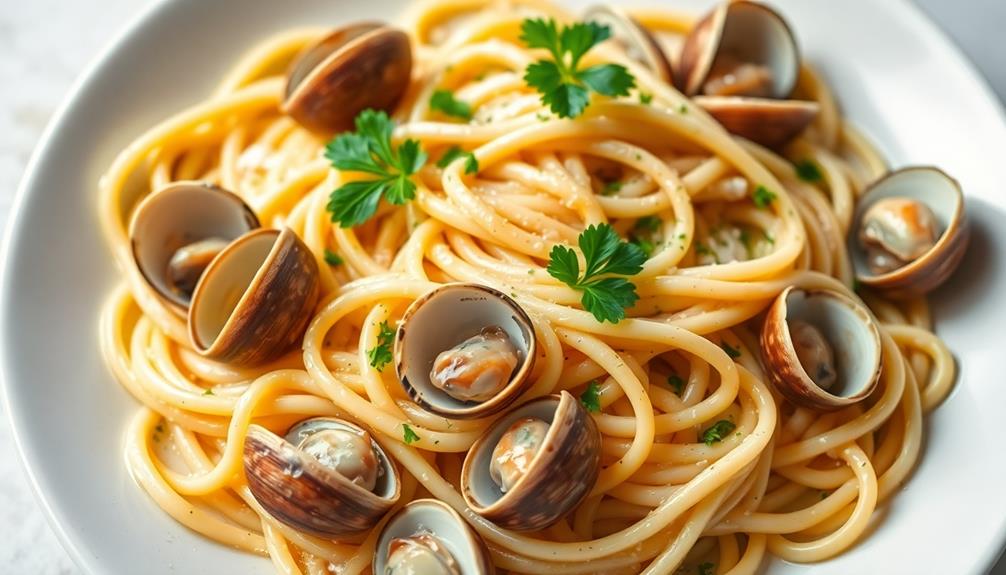 seafood pasta dish delight