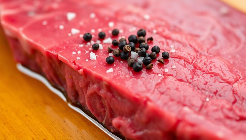 season the steak