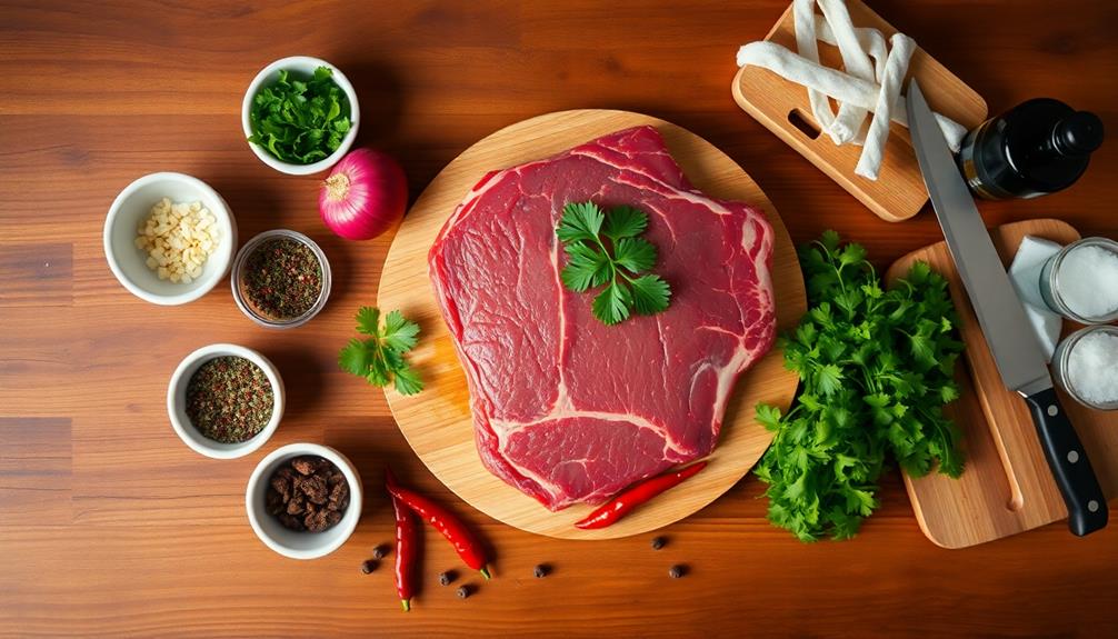 serve with chimichurri sauce