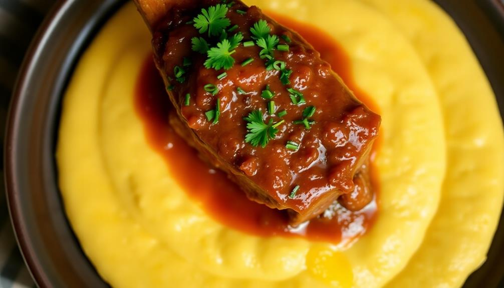 serve with creamy polenta