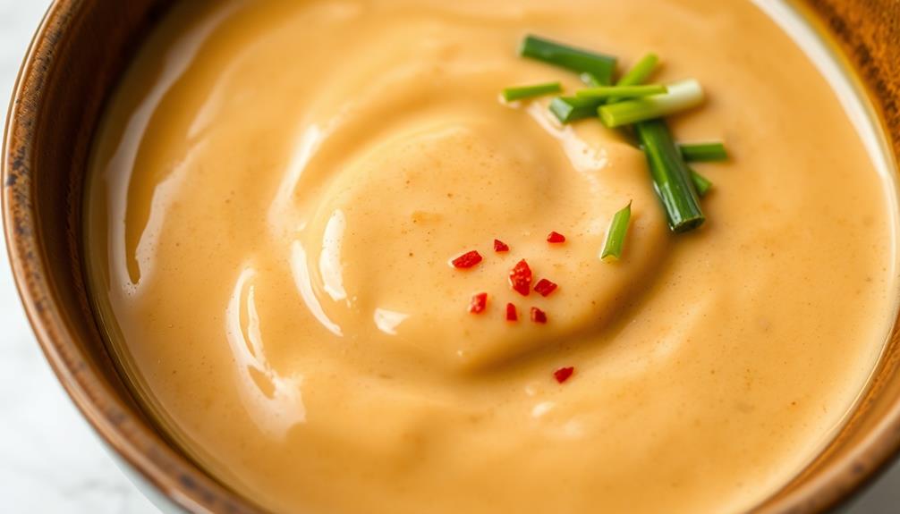 serve with peanut sauce