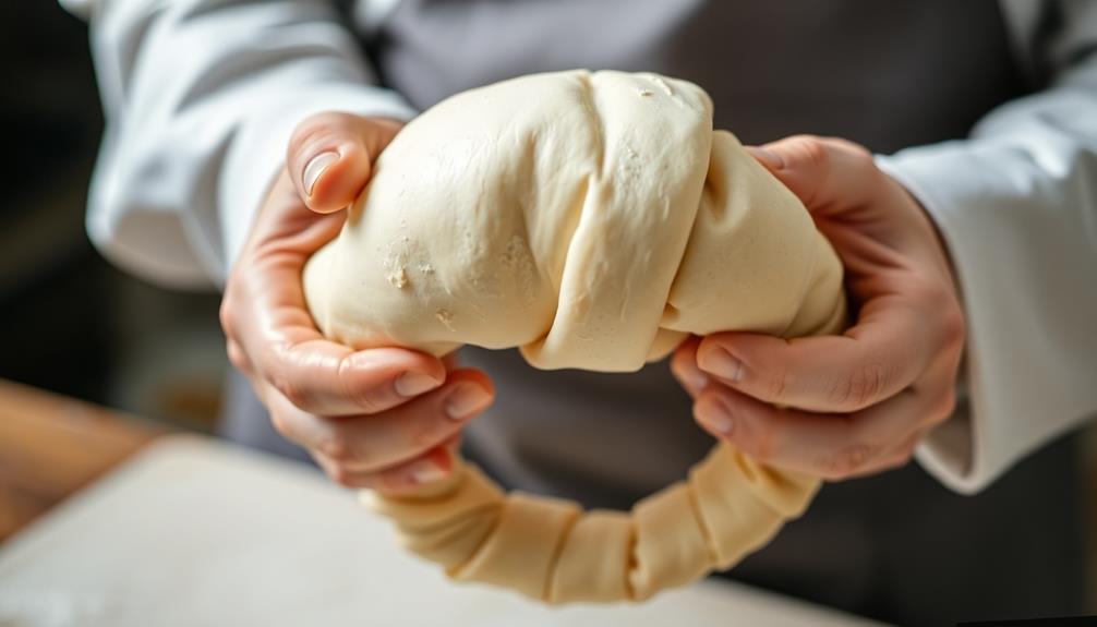 shape and roll dough
