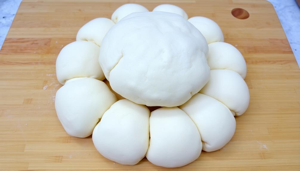 shape dough into rolls