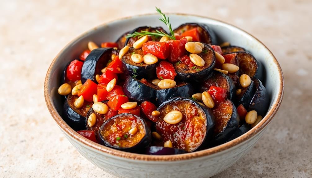 sicilian eggplant vegetable dish