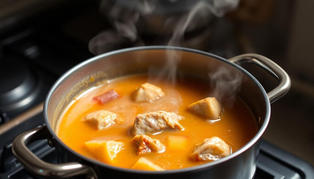 simmer ingredients until tender